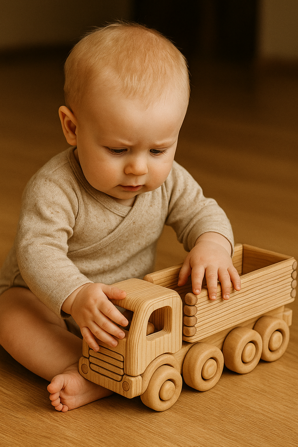 TimberWheels – Handcrafted Wooden Trucks for Little Explorers