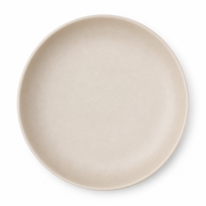 Libri e balocchi Ribbed Ceramic Pasta Bowl Set – Matte Beige Stoneware Serving Bowls for Soup, Salad & Pasta – Modern Minimal Dinnerware